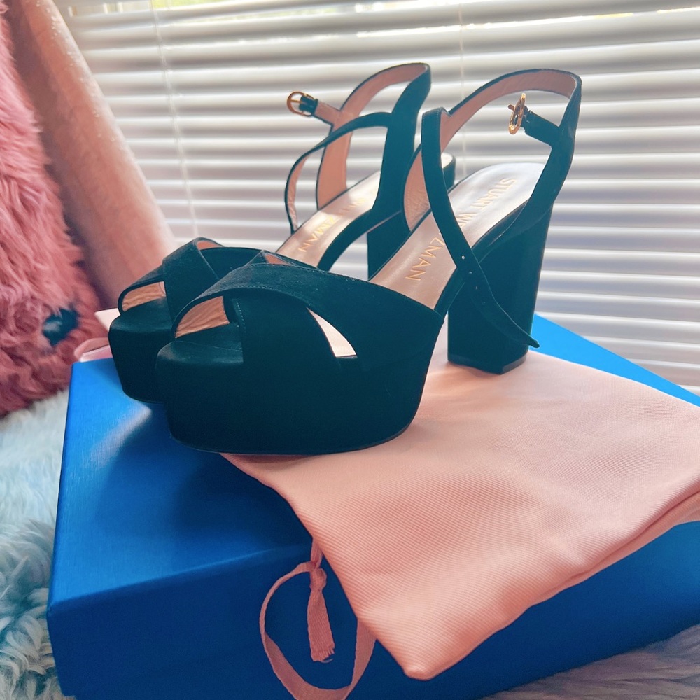 Stuart Weitzman Suede Sandals